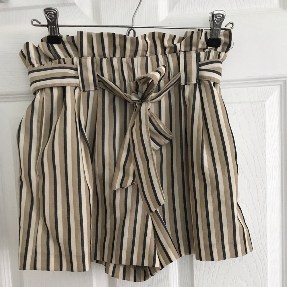 Zara Paper Bag Shorts